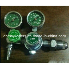 Medical Oxygen Cylinder Regulator with Double Gauges